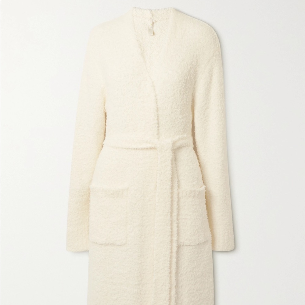 SKIMS Cozy Robe White - XXS/XS